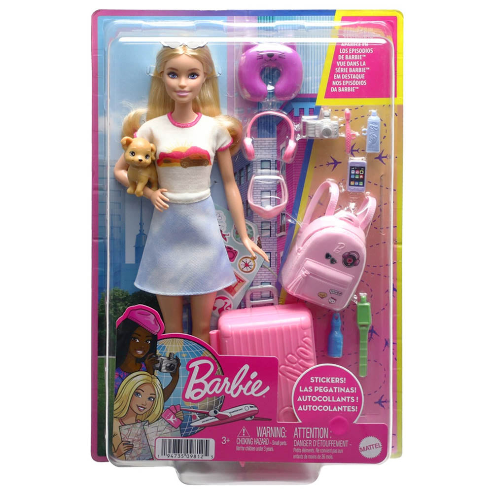 Mattel Barbie Έτοιμη Για Ταξίδι