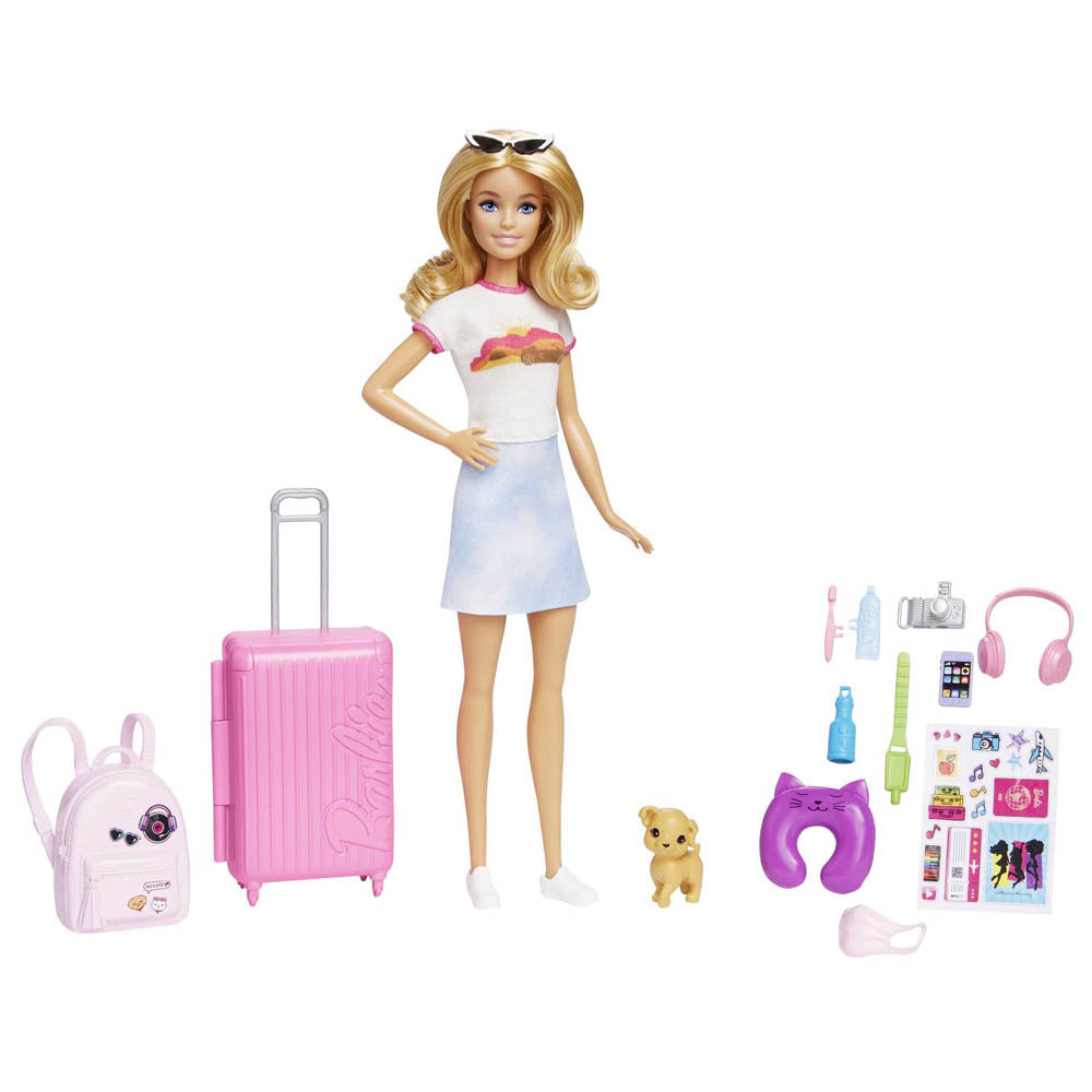 Mattel Barbie Έτοιμη Για Ταξίδι
