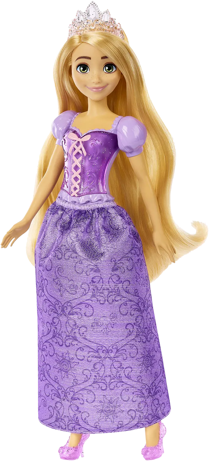 Mattel Disney Princess Dolls Ραπουνζέλ Βασική Κούκλα (HLW03/HLW02)