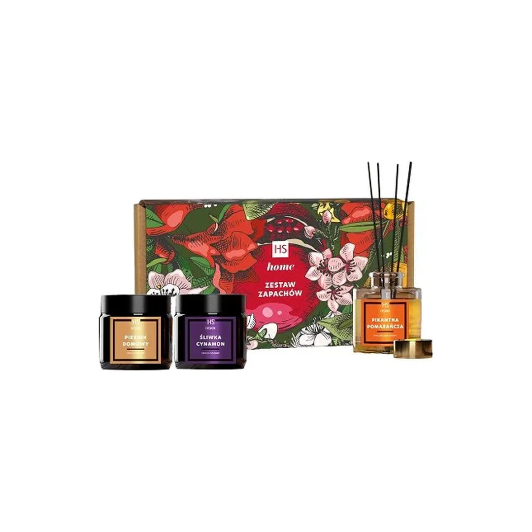 HiSkin | Home Set 2 Candles & 1 Diffuser No 2 (240g & 100ml) | HSHS2CD2