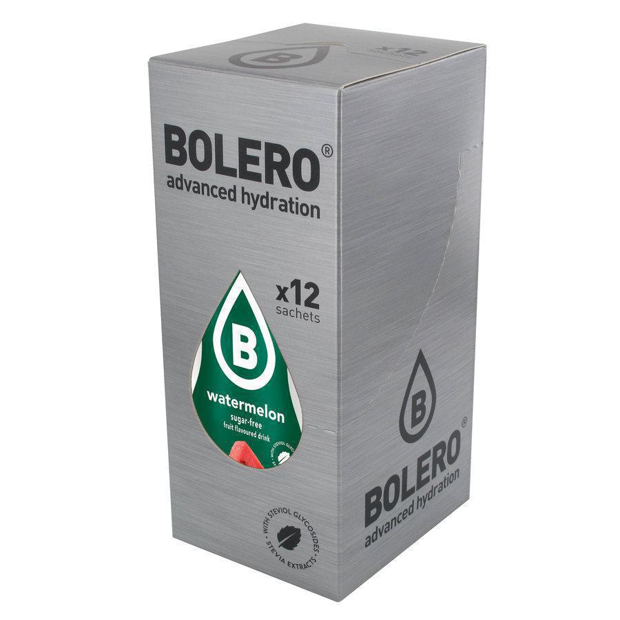 Bolero Χυμός σε Σκόνη 1.5L σε Νερό Καρπούζι Χωρίς Ζάχαρη 9gr 12τμχ