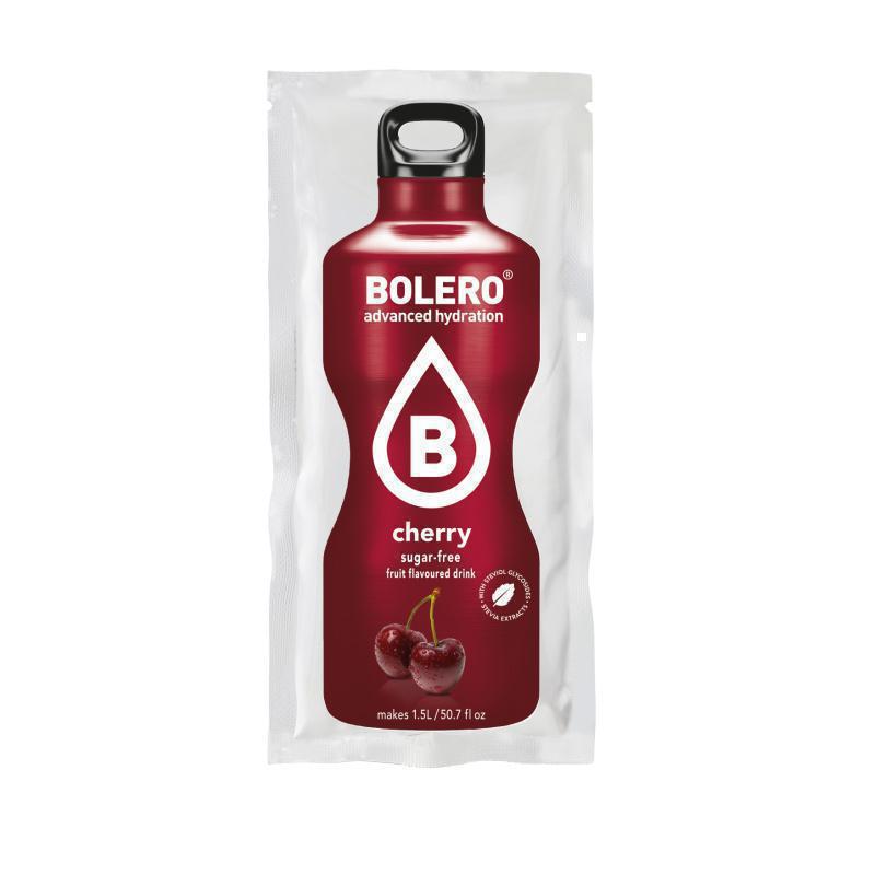Bolero Χυμός σε Σκόνη 1.5L σε Νερό Κεράσι Χωρίς Ζάχαρη 9gr