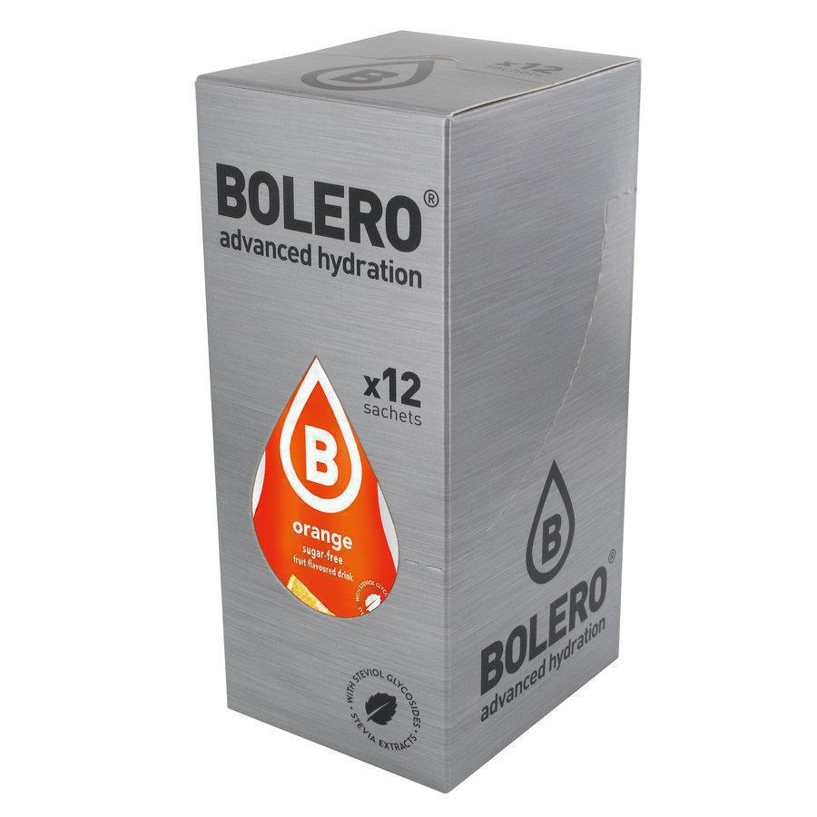 Bolero Χυμός σε Σκόνη 1.5L σε Νερό Χωρίς Ζάχαρη 9gr 12τμχ Orange