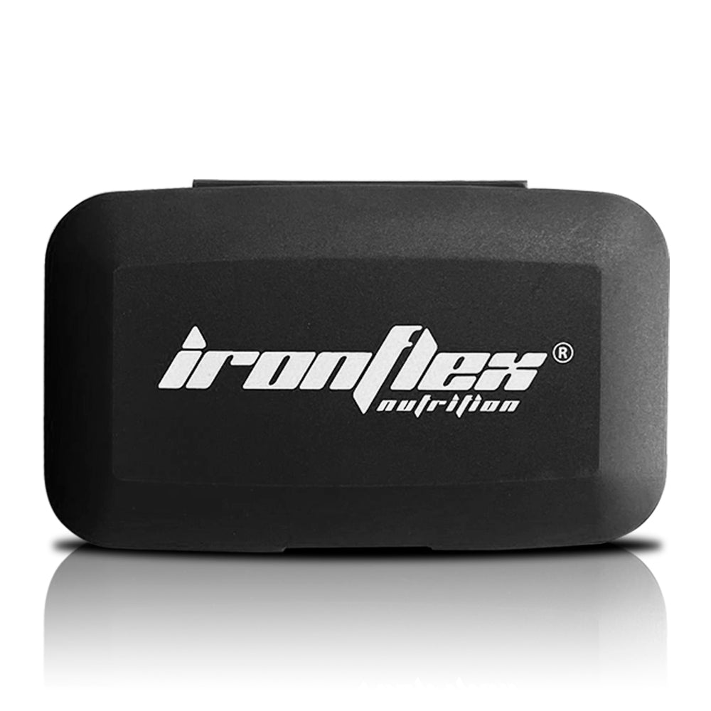 Ironflex Pill Box Black