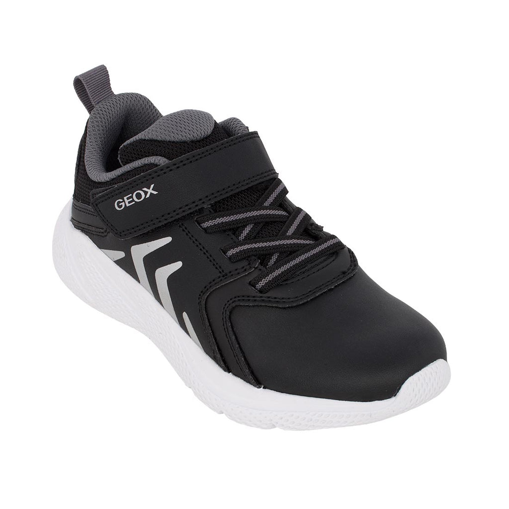 Geox SPRINTYE BOY J66GBE 0BC14 C9999 Αθλητικό για αγόρι σε συνθετικό υλικό Μαύρο