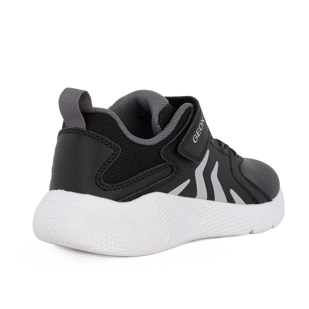 Geox SPRINTYE BOY J66GBE 0BC14 C9999 Αθλητικό για αγόρι σε συνθετικό υλικό Μαύρο