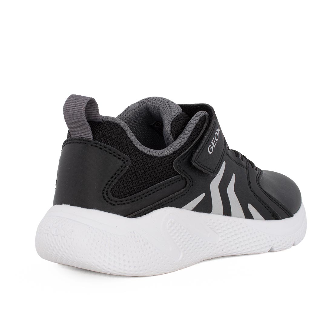 Geox SPRINTYE BOY J66GBE 0BC14 C9999 Αθλητικό για αγόρι σε συνθετικό υλικό Μαύρο