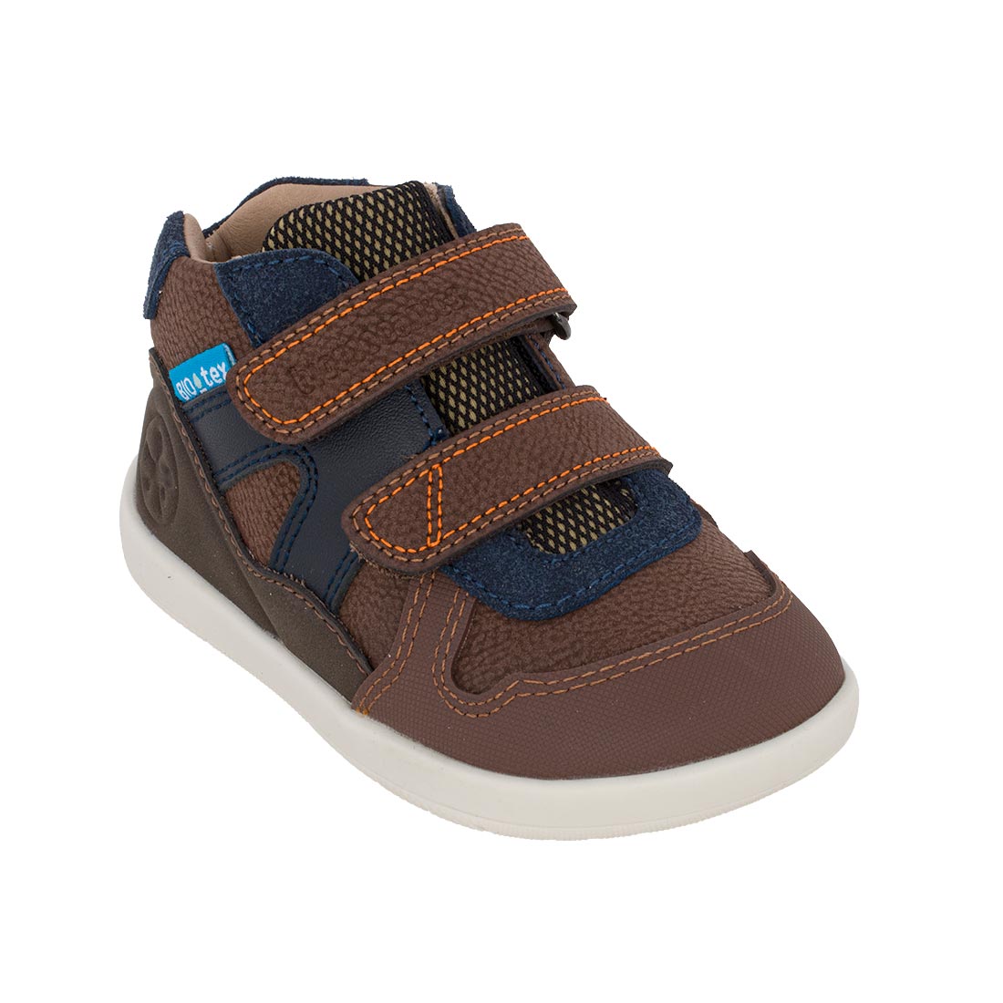 Biomecanics 261152-B903 Μποτάκι Barefoot για αγόρι δερμάτινο Καφέ
