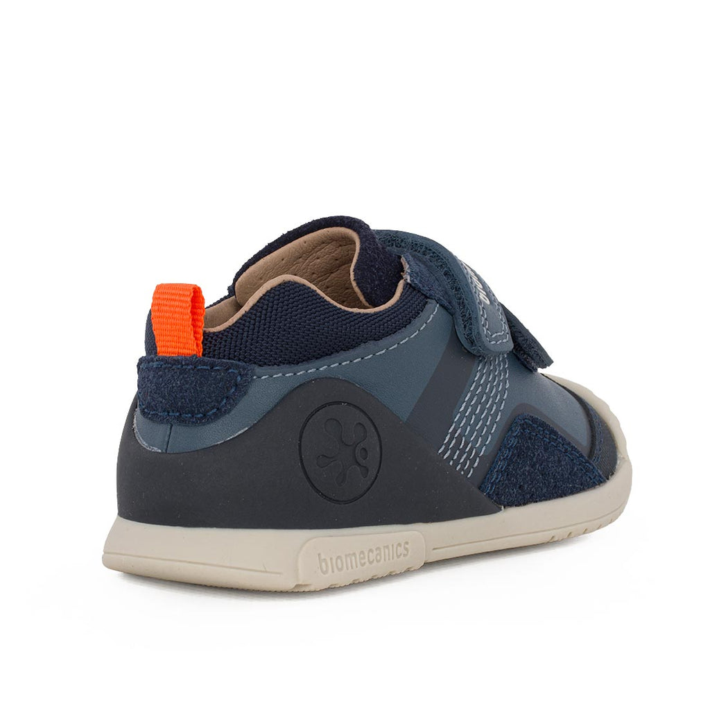 Biomecanics 261124-B556 Sneaker για αγόρι δερμάτινο Μπλε Πετρόλ