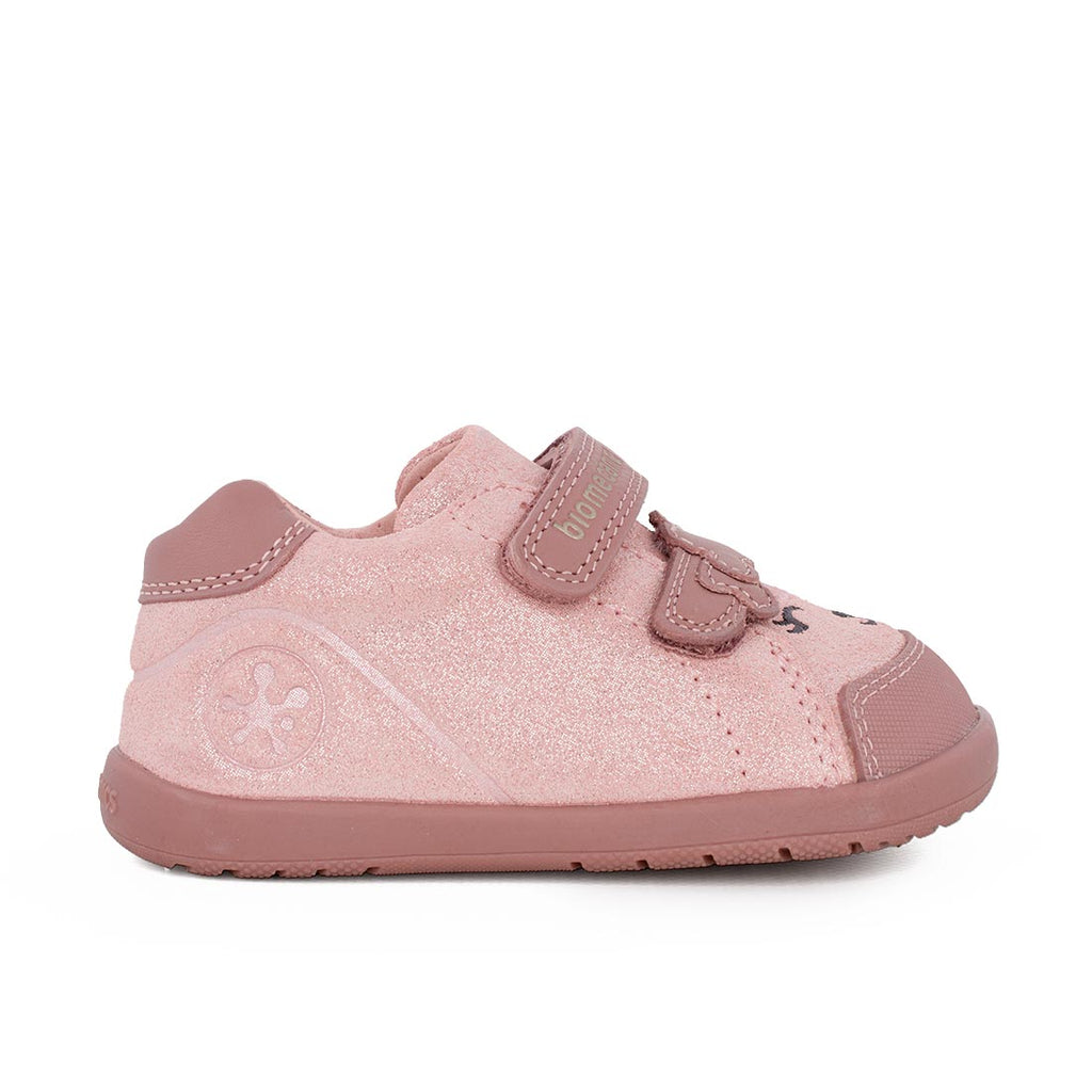 Biomecanics 261160-B159 Sneaker Barefoot για κορίτσι δερμάτινο Ροζ