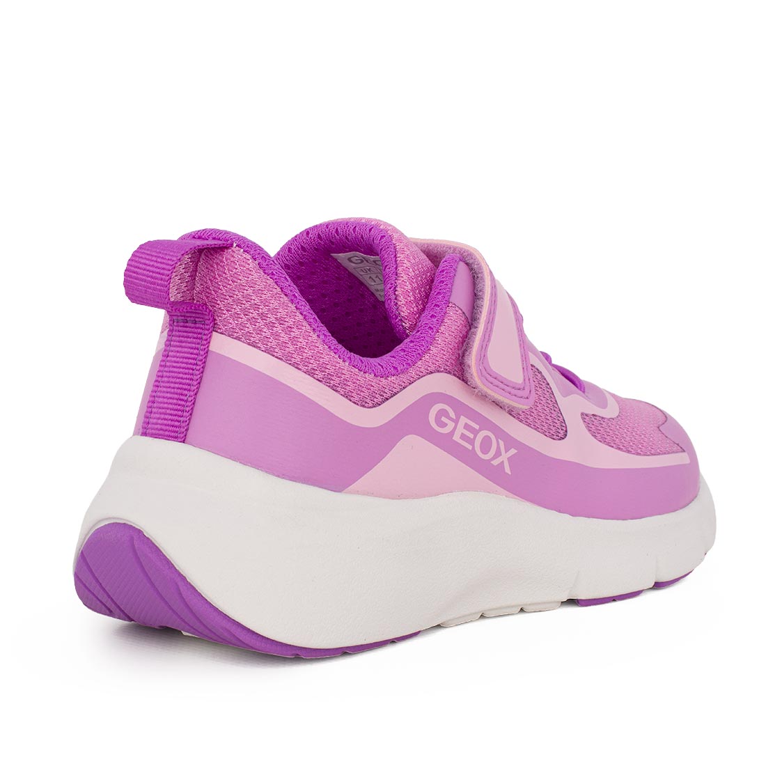 Geox J PRO-RAN G. J65PAC 01454 C8006 Αθλητικό Sneaker για κορίτσι σε συνθετικό υλικό και ύφασμα Ροζ