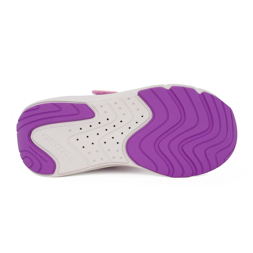 Geox J PRO-RAN G. J65PAC 01454 C8006 Αθλητικό Sneaker για κορίτσι σε συνθετικό υλικό και ύφασμα Ροζ