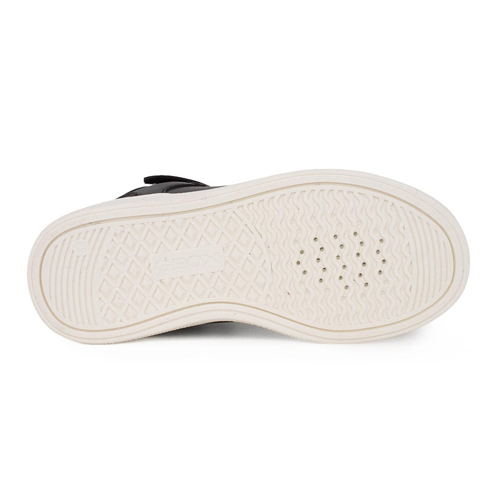 Geox J NEW EMBERLIX G. J66DKC 0003W C0127 Μποτάκι για κορίτσι δερμάτινο Μαύρο