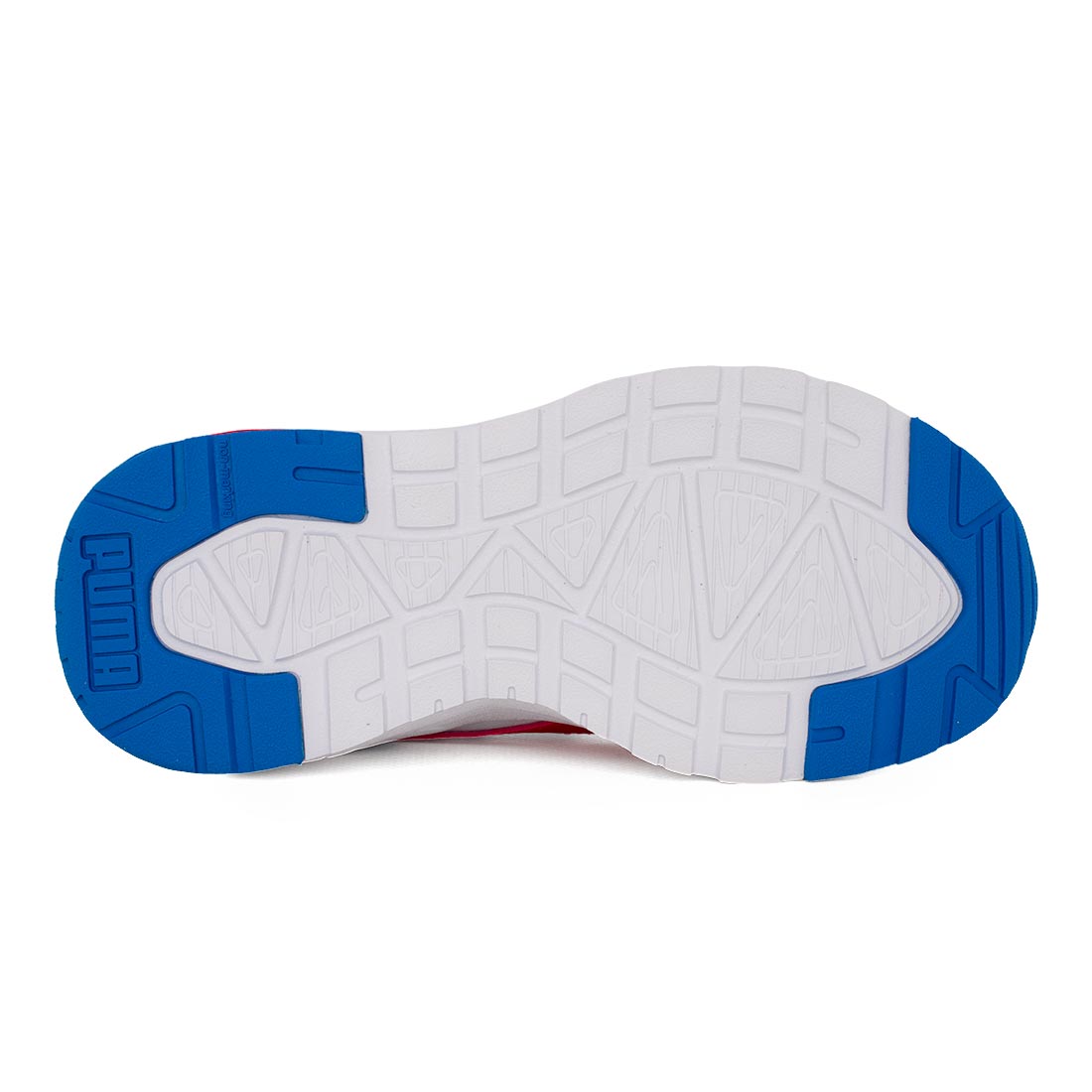 Puma Transformers Trinity 2LT Ac+Inf 409105 01 Αθλητικό για αγόρι σε ύφασμα και συνθετικό υλικό Λευκό-Κόκκινο-Μπλέ
