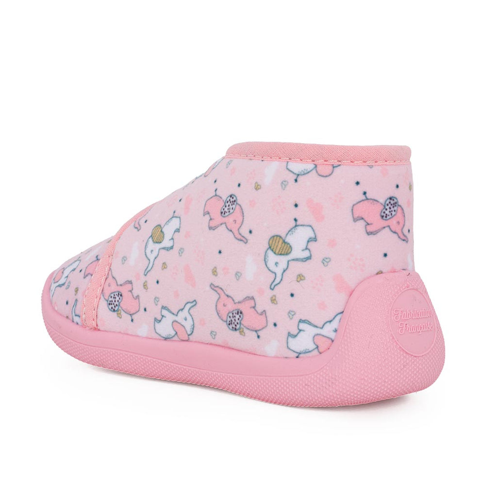 Comfy GALIA PVT-1721 Παντοφλάκι για κορίτσι σε ύφασμα Ροζ