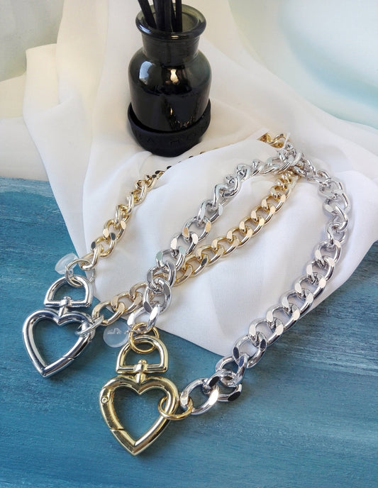 "steel my heart" κολιέ