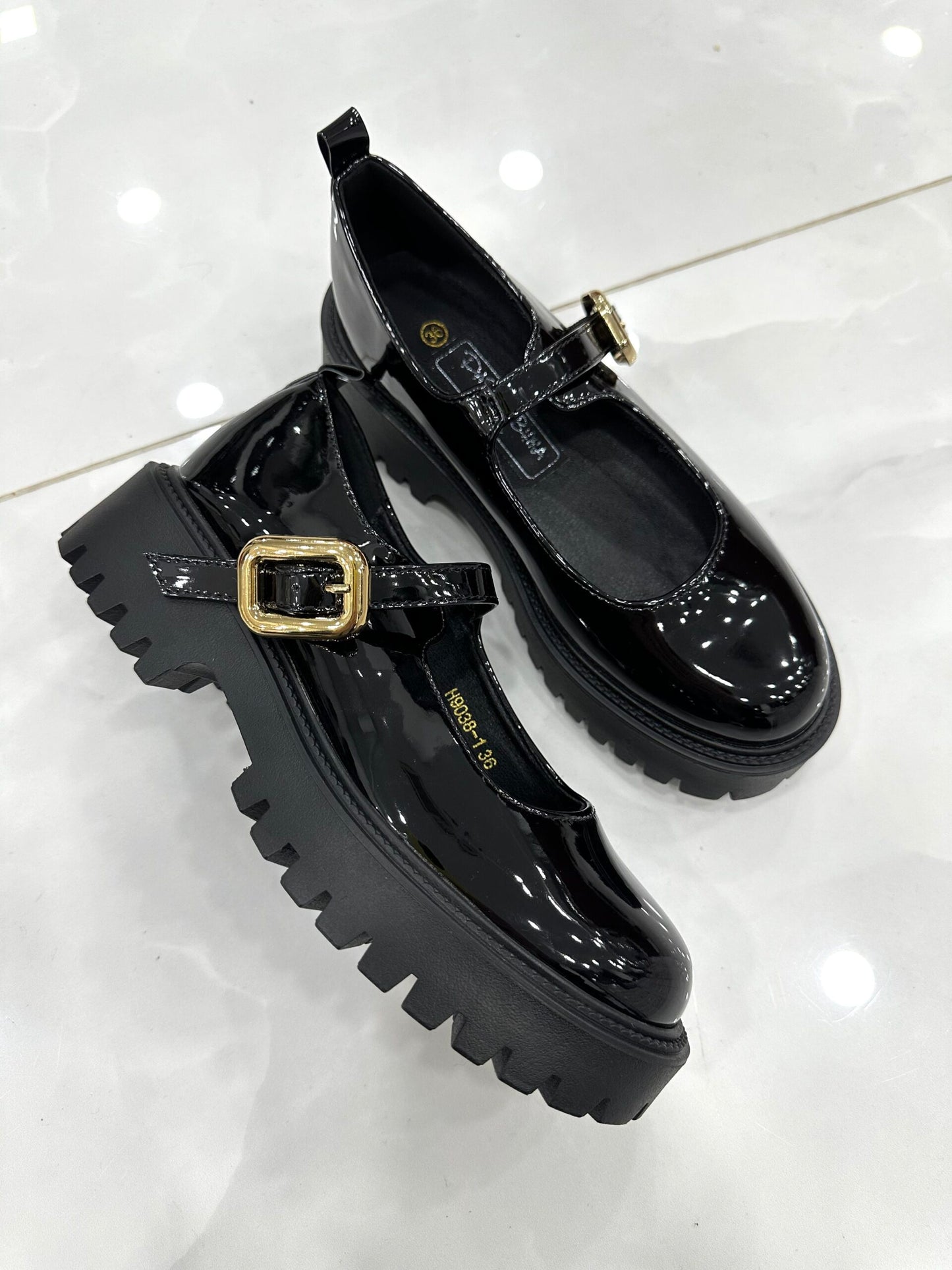 Loafer με Μπαρέτα Λουστρίν Black