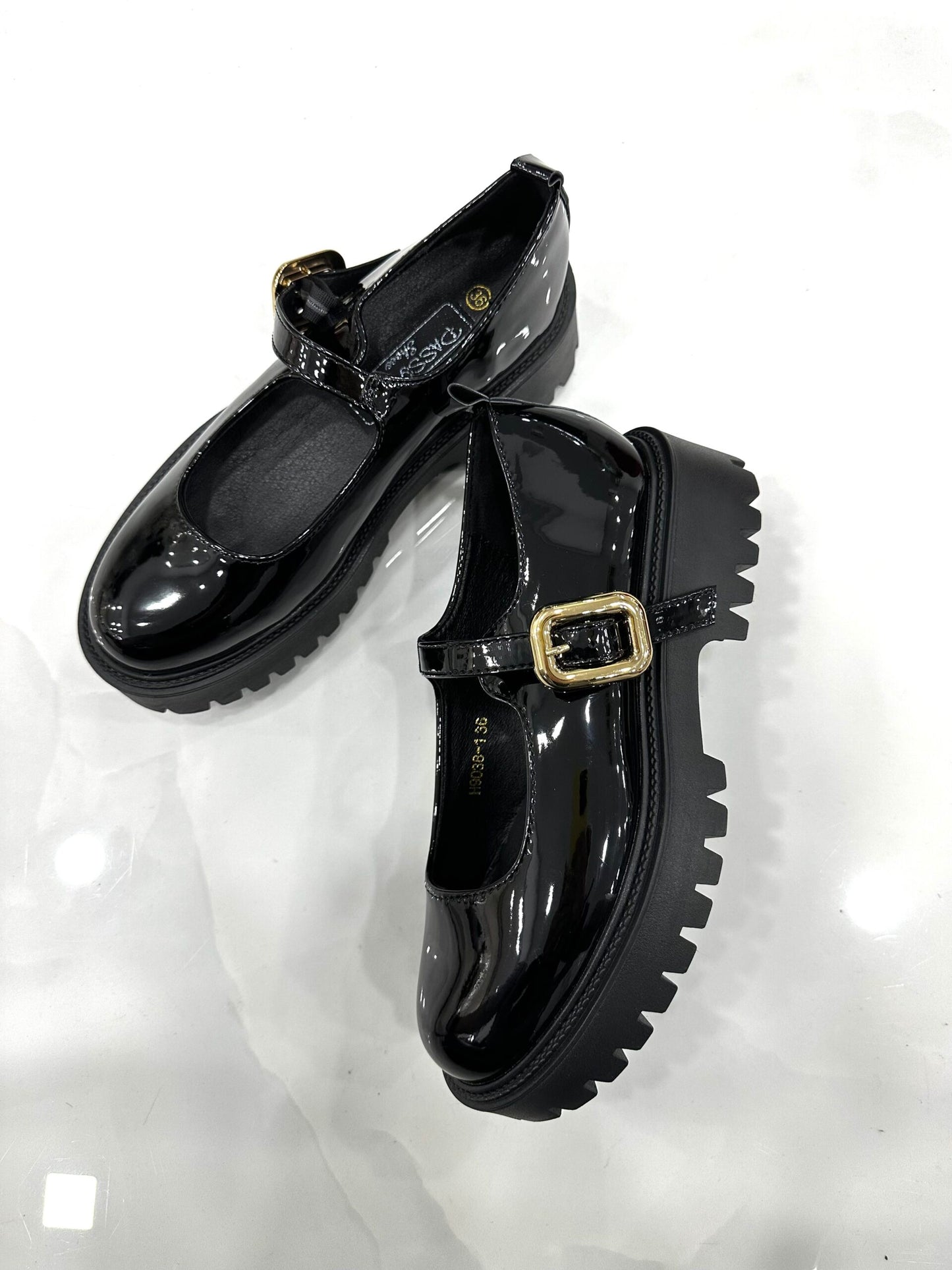 Loafer με Μπαρέτα Λουστρίν Black