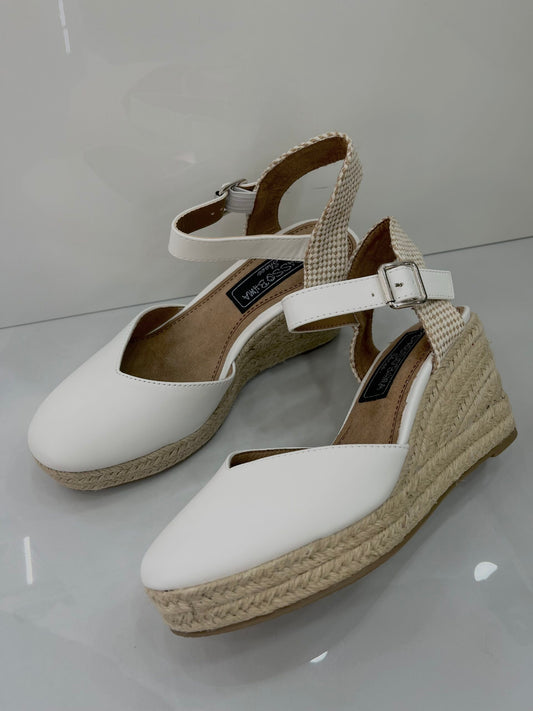 Platform Espadrilles White