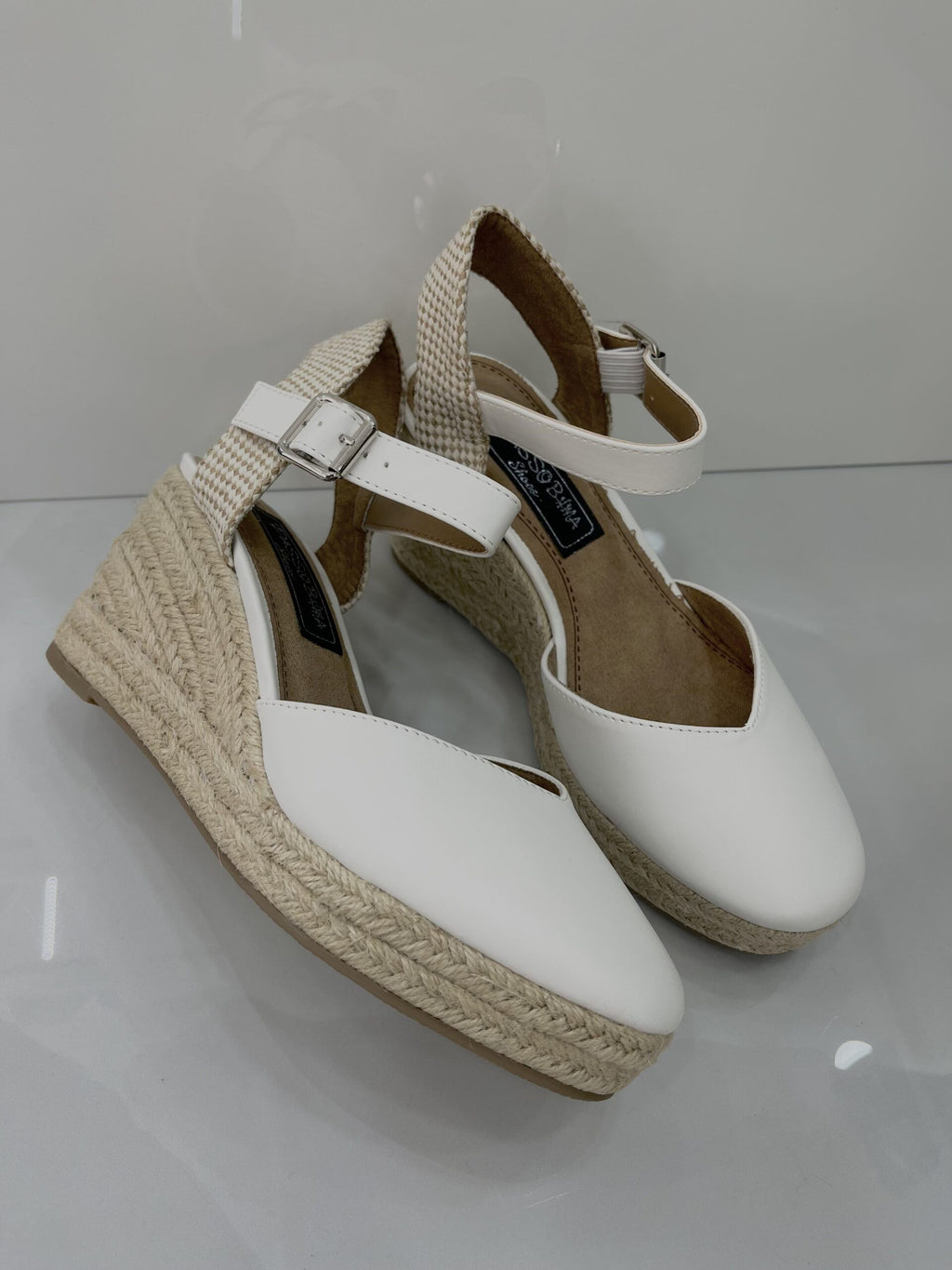 Platform Espadrilles White