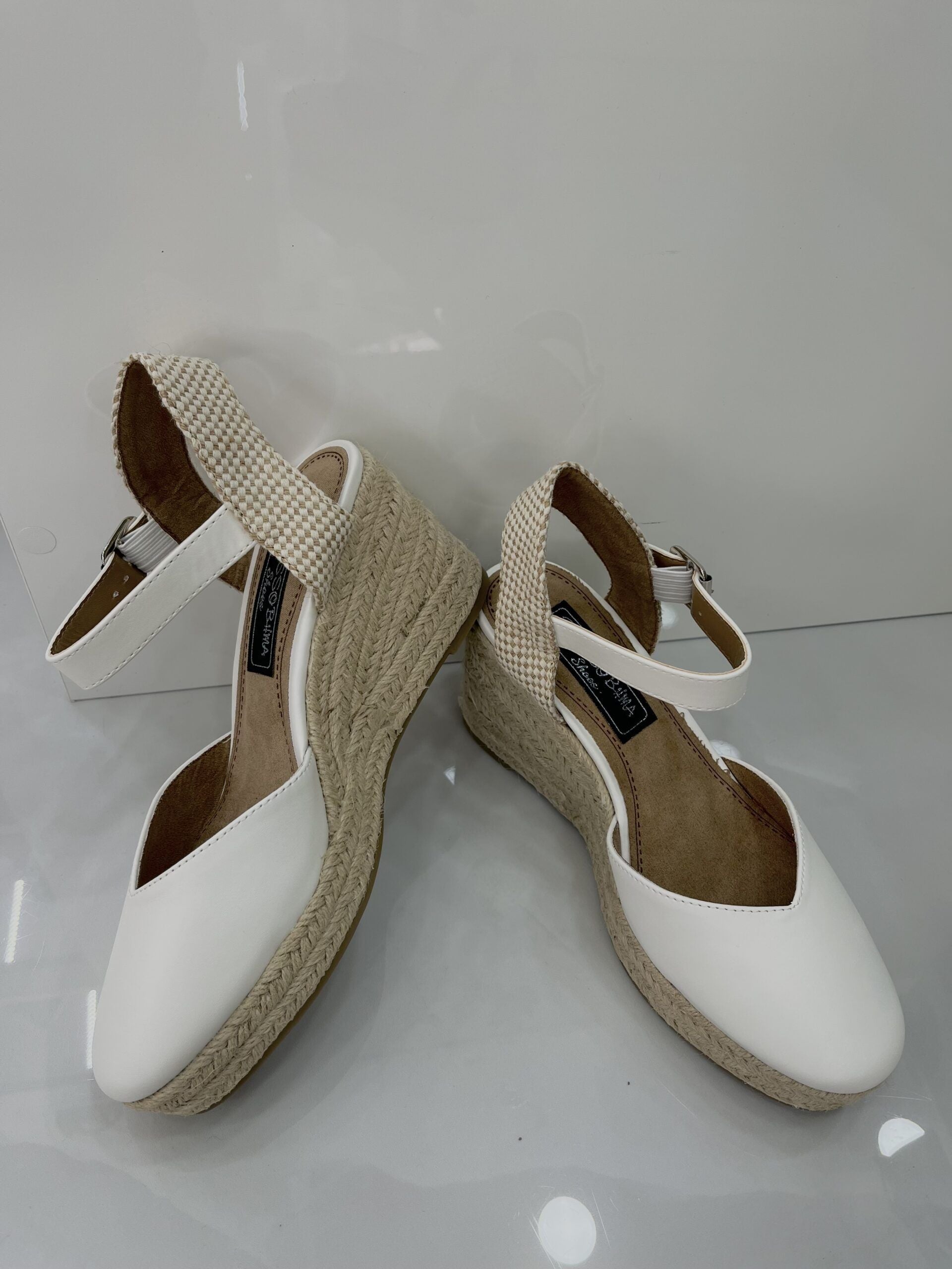 Platform Espadrilles White