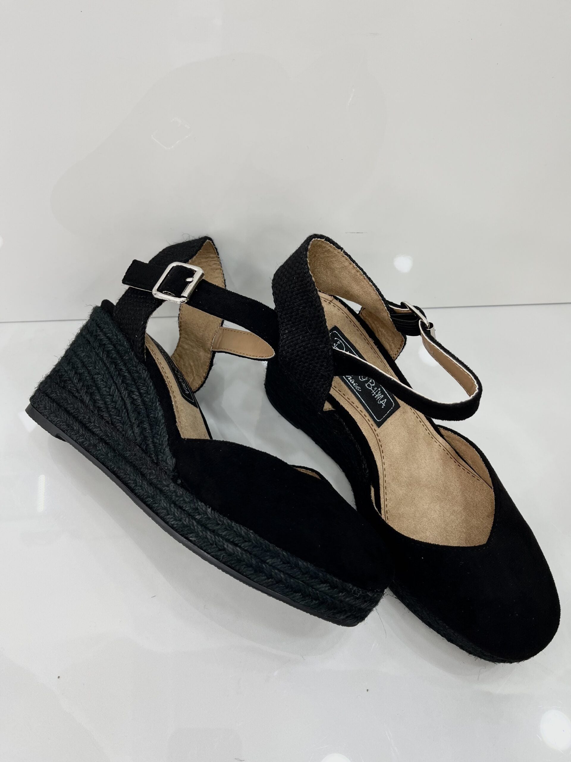 Platform Espadrilles All black