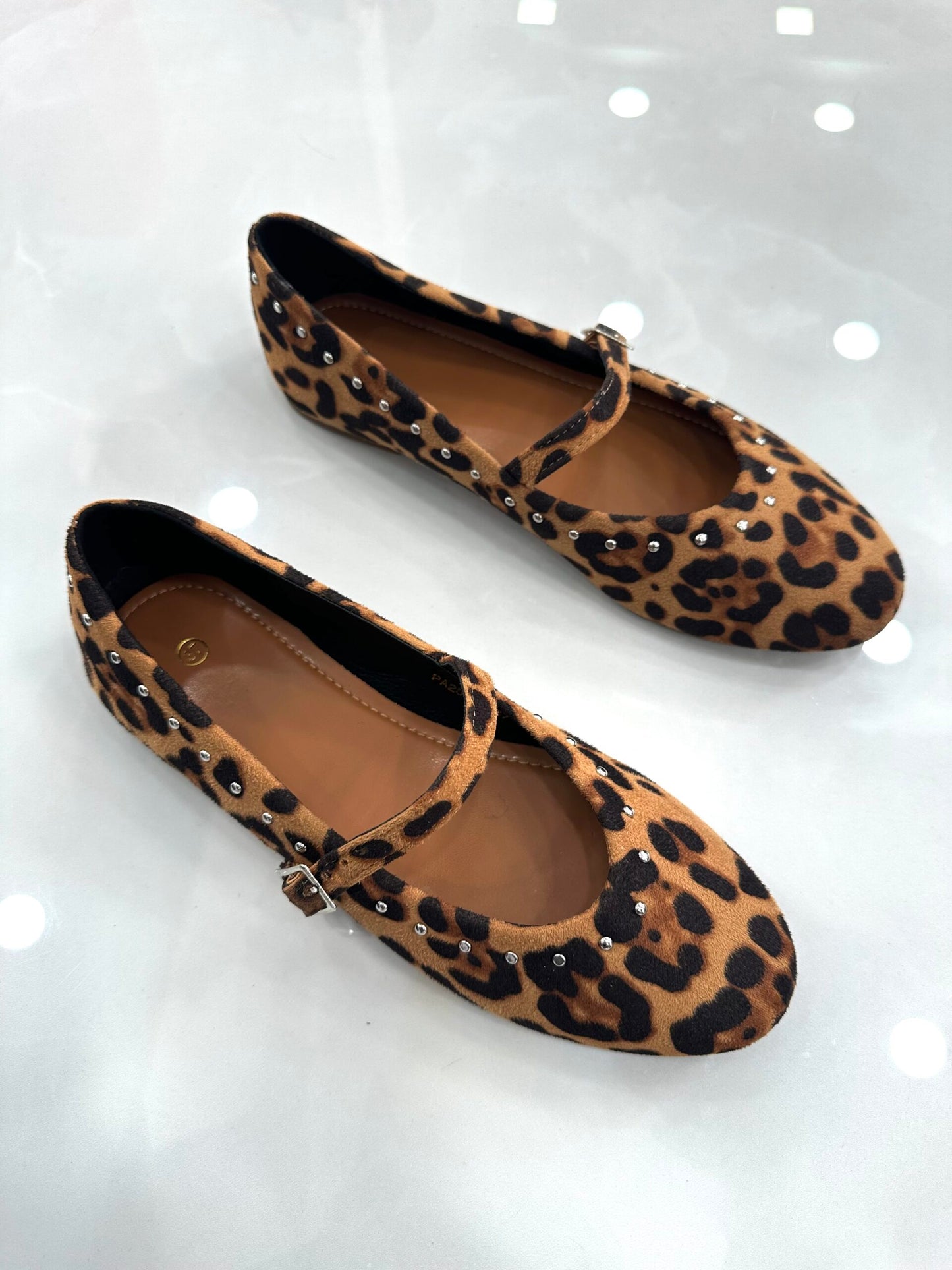 Μπαλαρίνα Leopard με Μπαρέτα