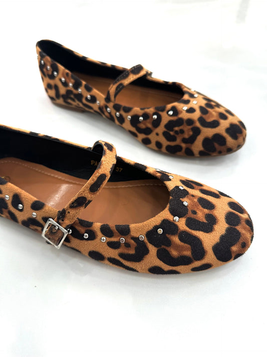Μπαλαρίνα Leopard με Μπαρέτα