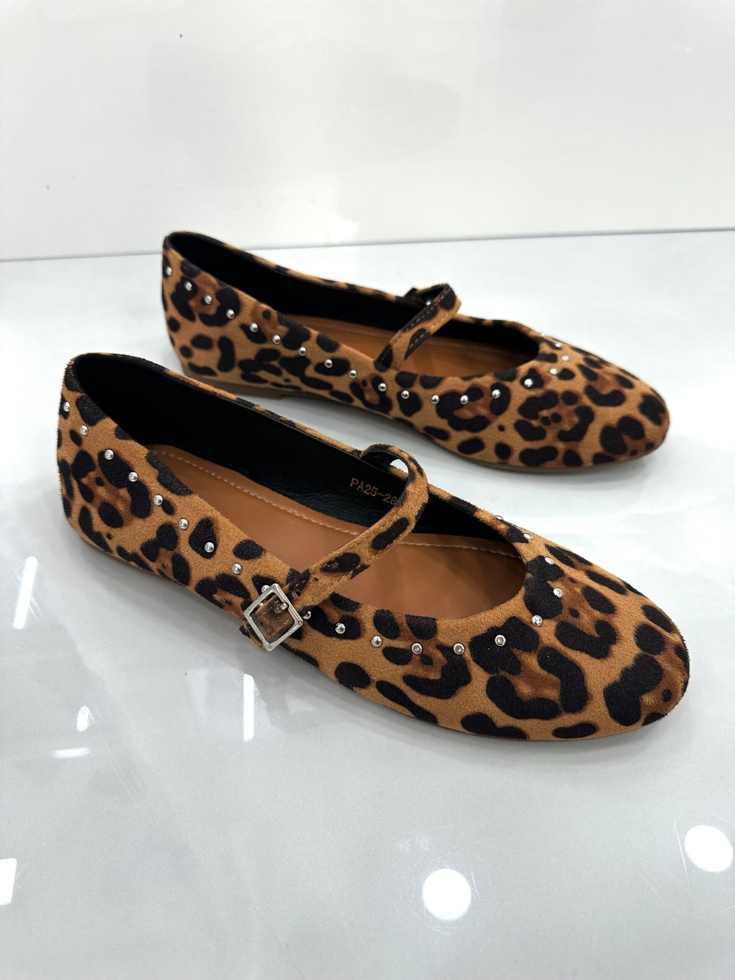 Μπαλαρίνα Leopard με Μπαρέτα