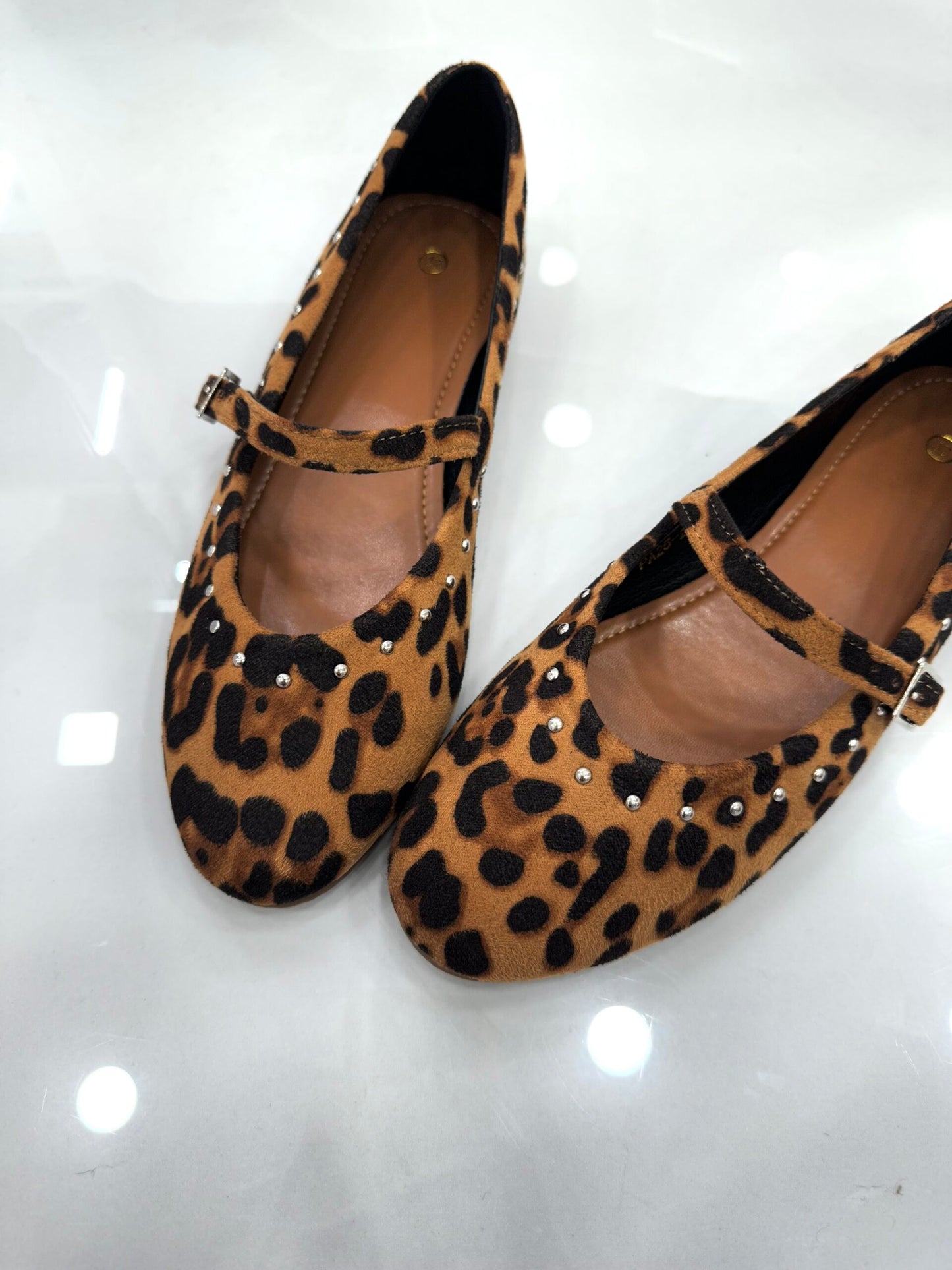 Μπαλαρίνα Leopard με Μπαρέτα