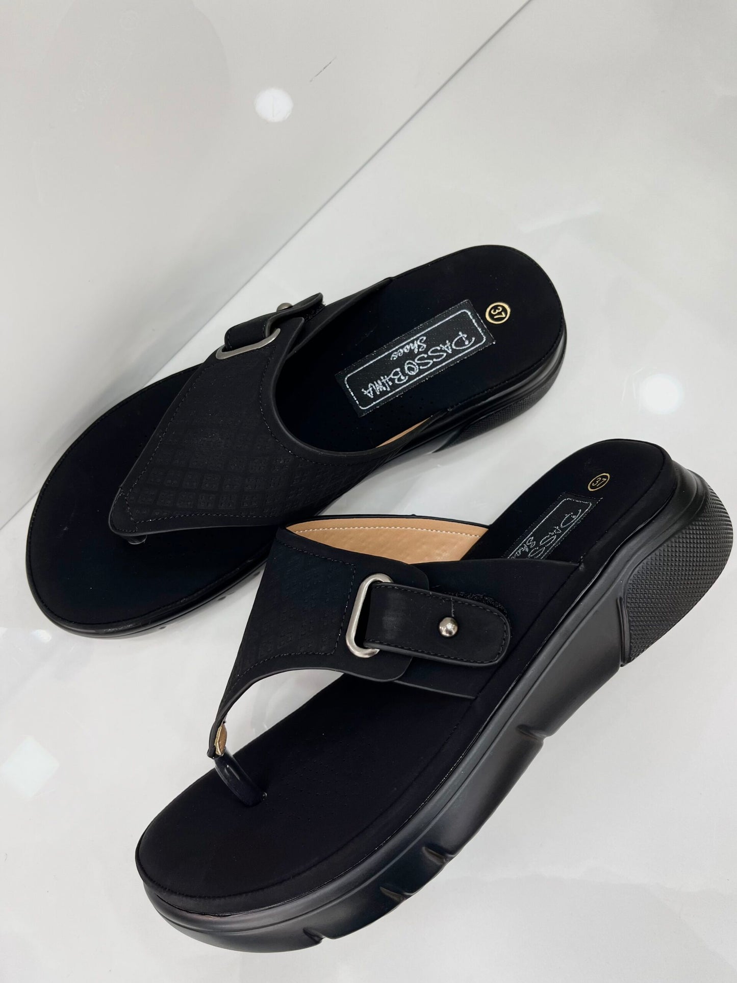 Ανατομική Παντόφλα Black