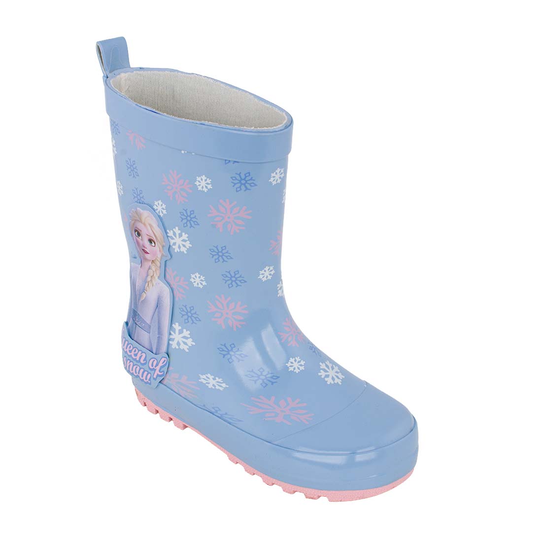 Disney FZ015920 FROZEN Γαλότσα για κορίτσι σε συνθετικό υλικό Σιέλ-Ροζ