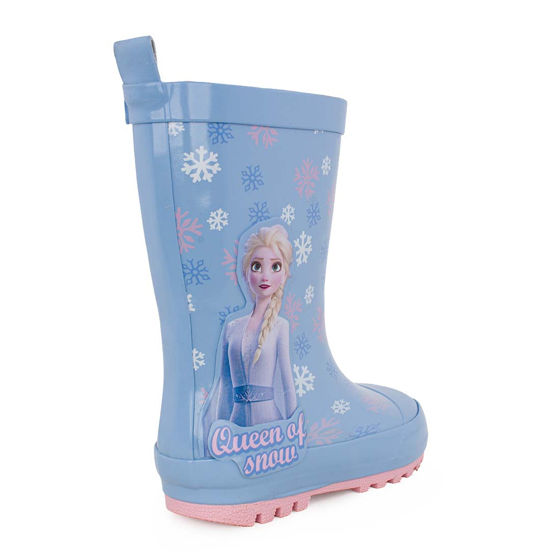 Disney FZ015920 FROZEN Γαλότσα για κορίτσι σε συνθετικό υλικό Σιέλ-Ροζ