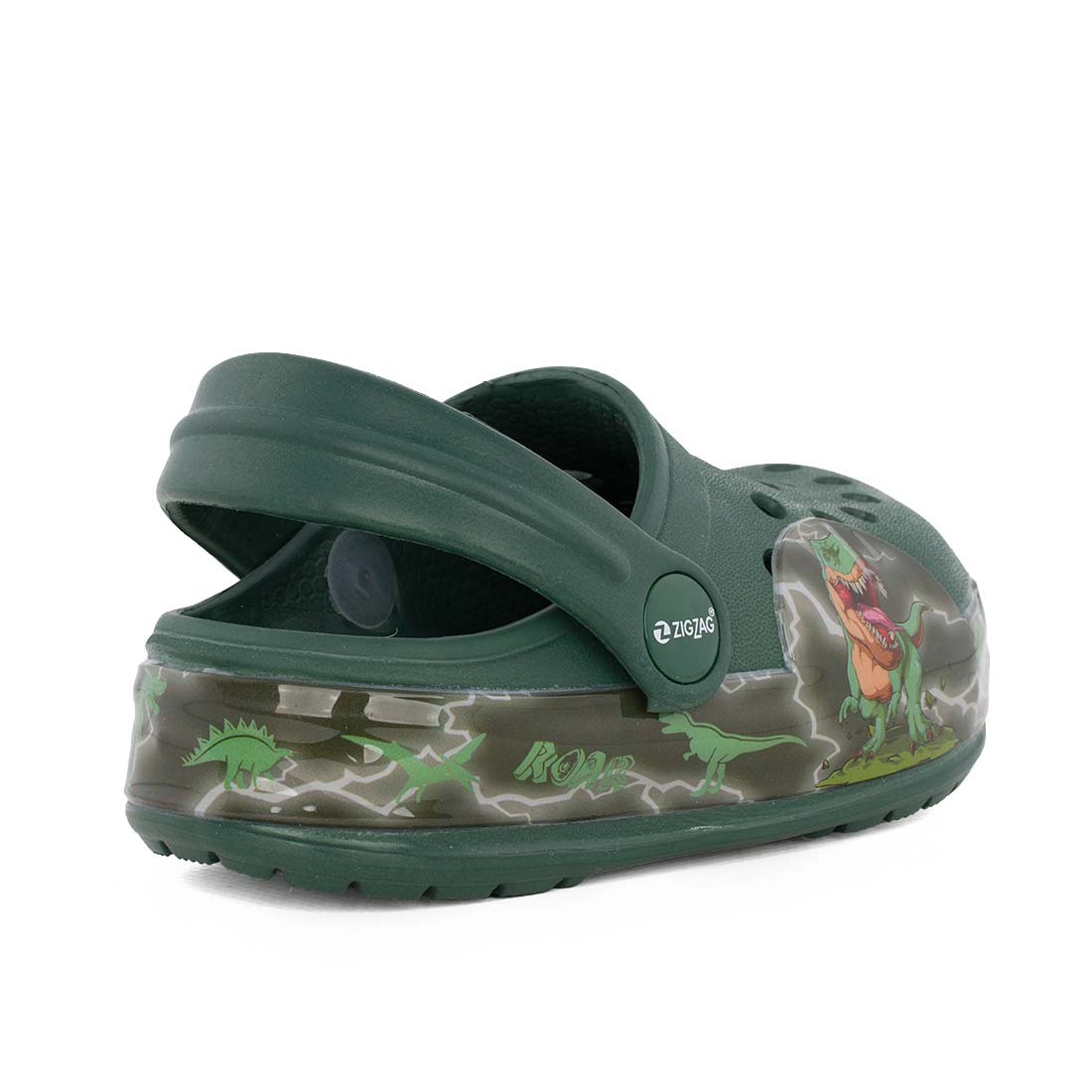 ZIG-ZAG Z264465-3175 Παντόφλα Gloe για αγόρι με φωτάκια Water Friendly Πράσινο