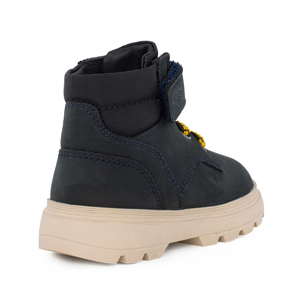 Geox B KIDDARTAH B B4662E 032FU C0045 Μποτάκι για αγόρι δερμάτινο Μπλέ
