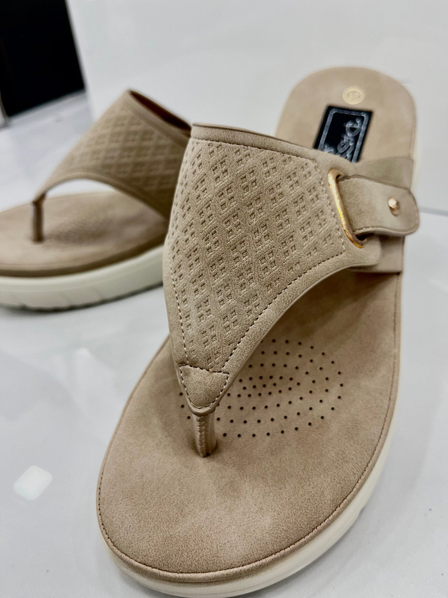 Ανατομική Παντόφλα Beige