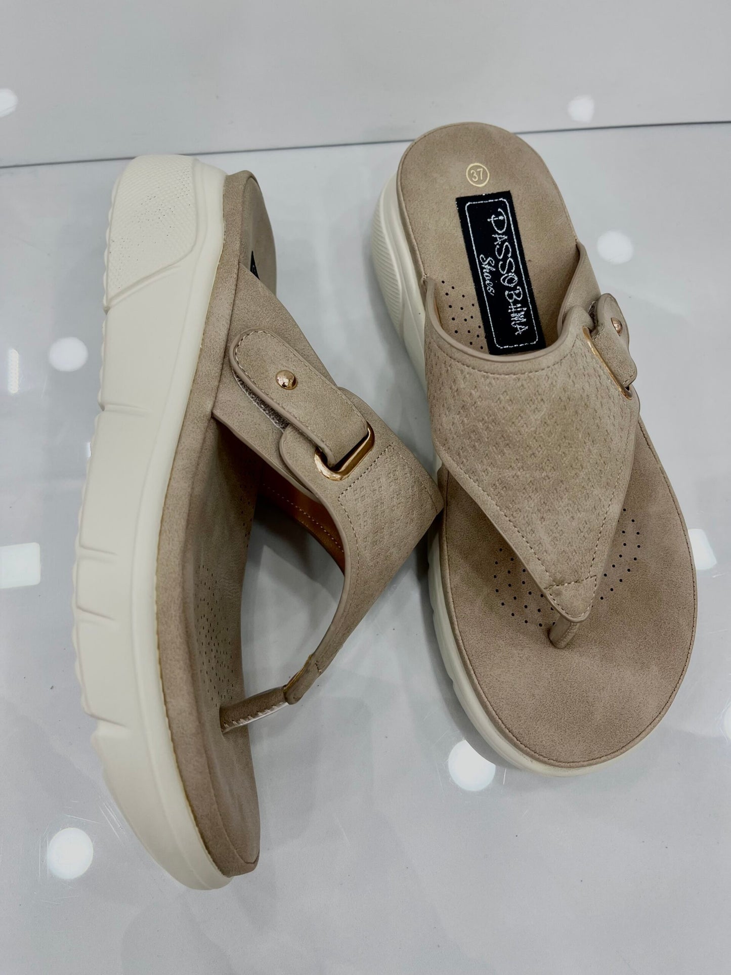 Ανατομική Παντόφλα Beige
