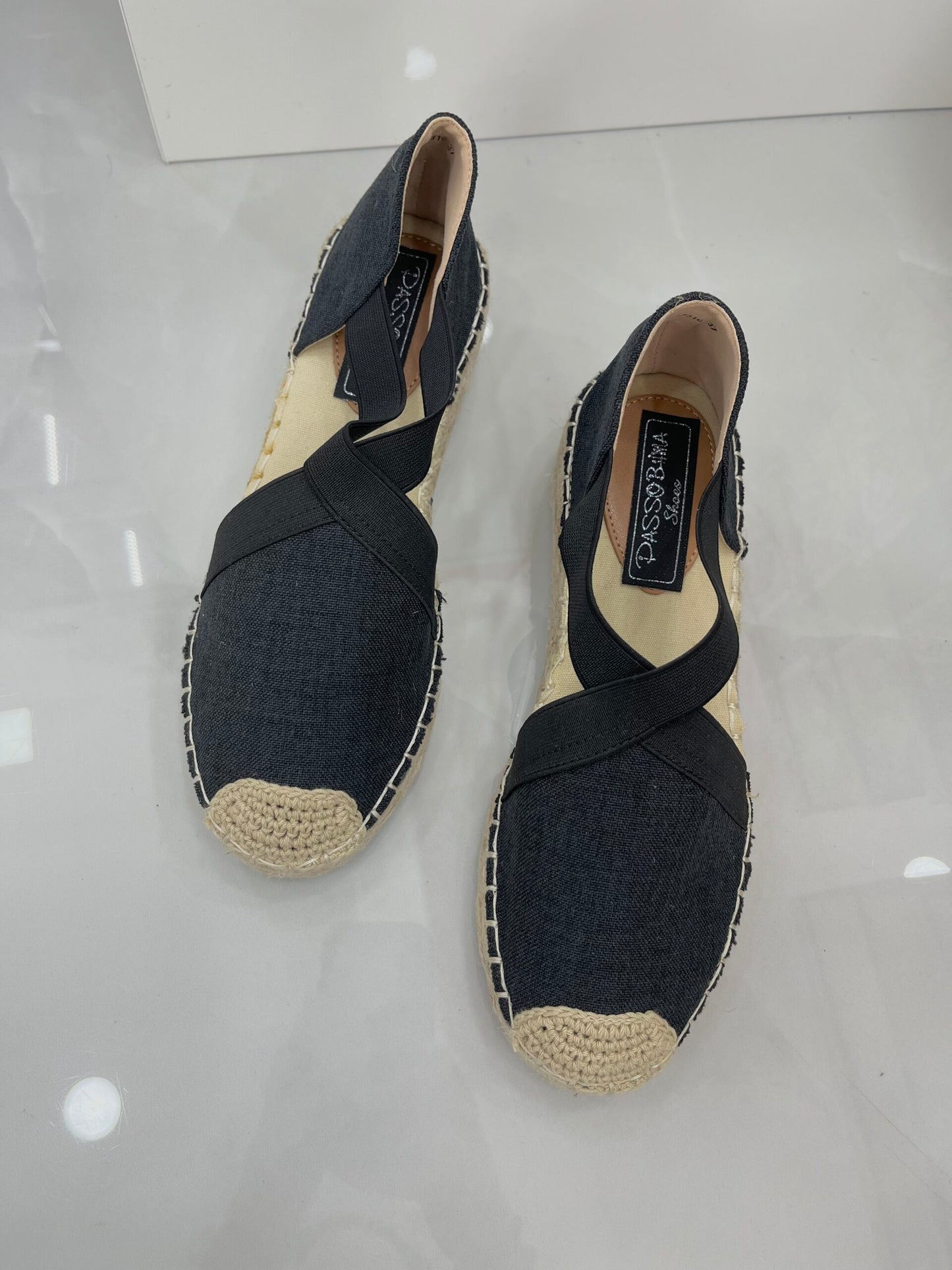 Espadrilla με Λάστιχο Black