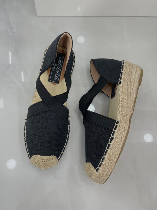 Espadrilla με Λάστιχο Black