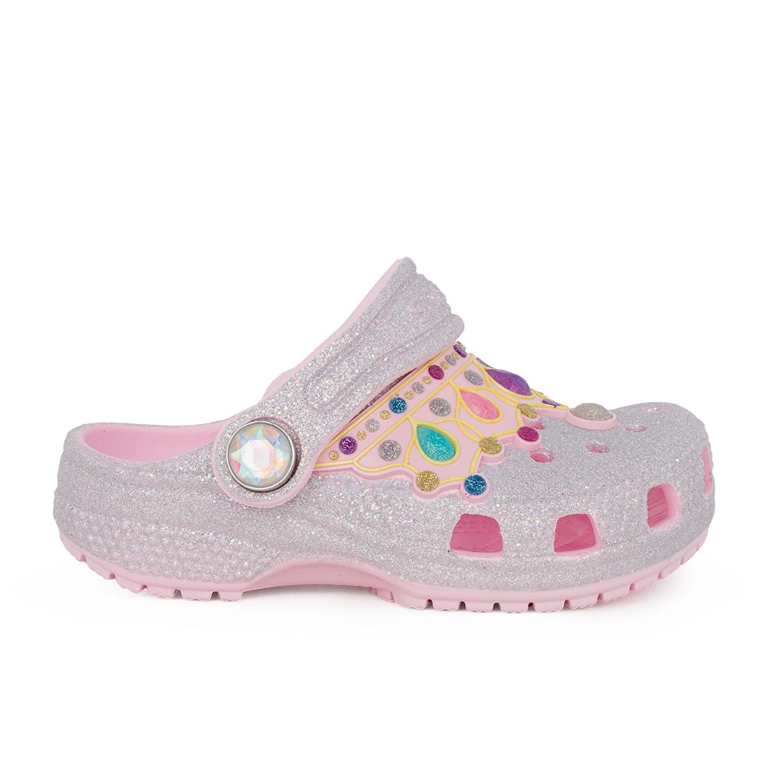 Crocs Princess Clog 212516-7AI  Πέδιλο για κορίτσι Ασημί