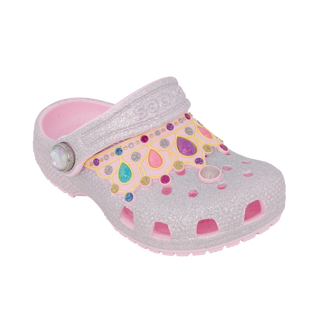 Crocs Princess Clog 212516-7AI  Πέδιλο για κορίτσι Ασημί