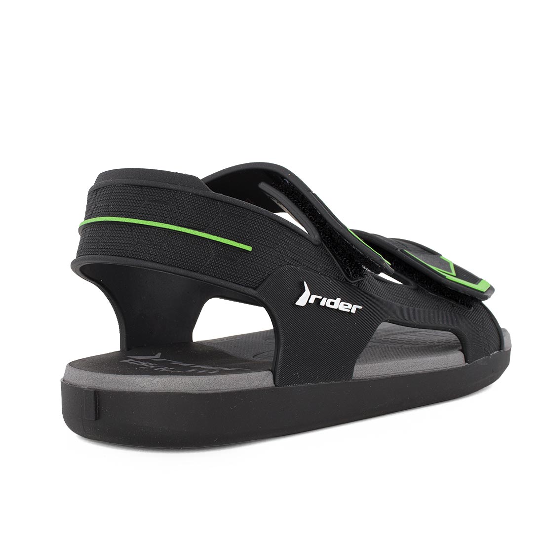 Rider 26072-BR463 Πέδιλο για αγόρι σε συνθετικό υλικό Πράσινο-Μαύρο