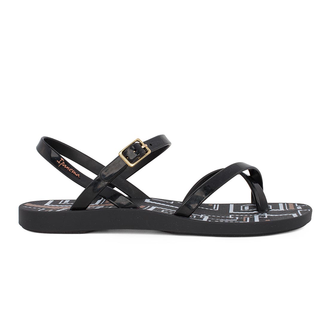 IPANEMA 26345-BL730 Πέδιλο για κορίτσι Μπρονζέ Λευκό Μαύρο