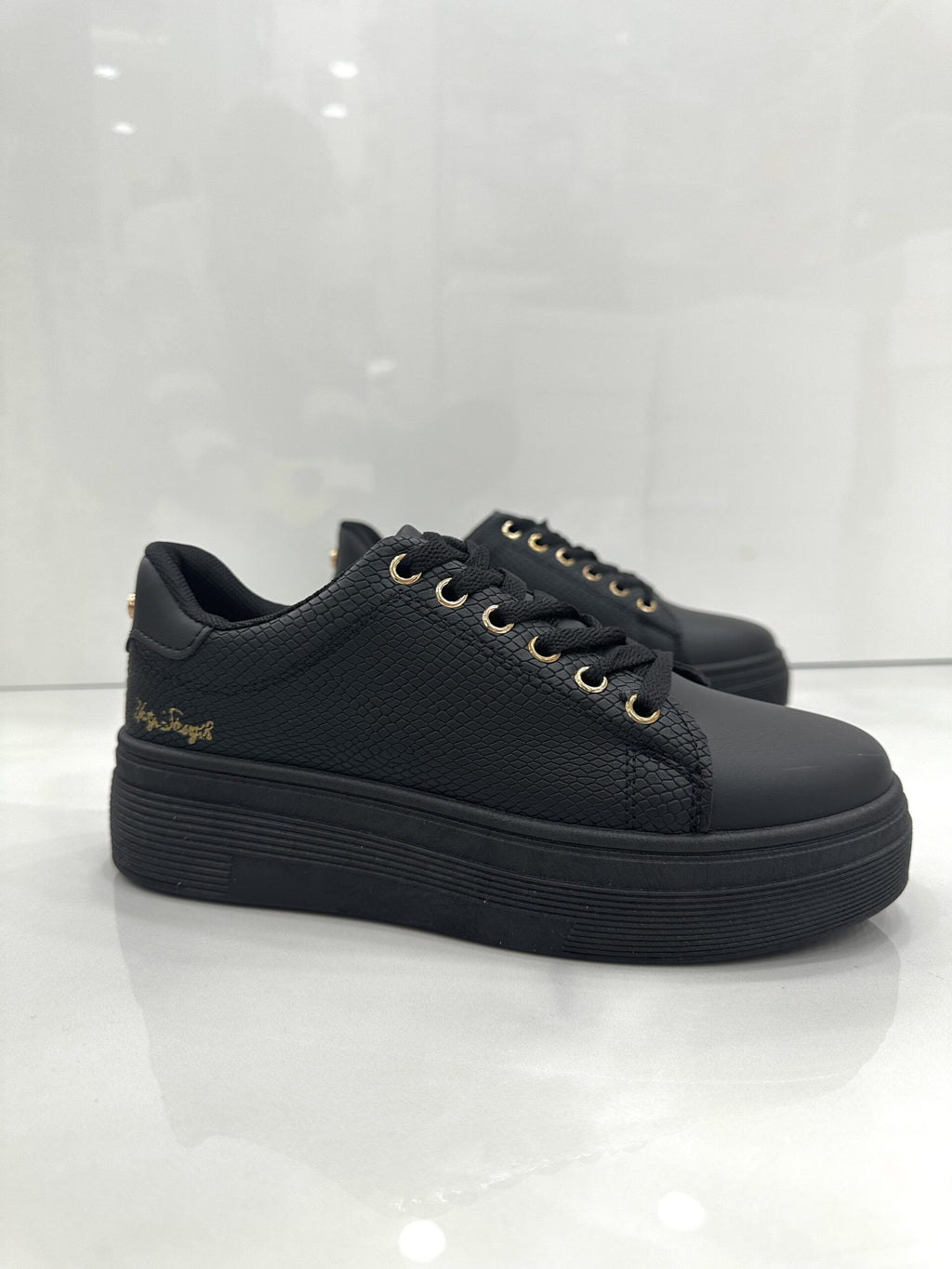 Sneakers Simple Δίσολο All Black