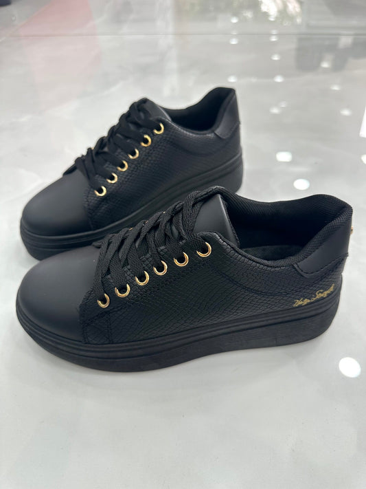 Sneakers Simple Δίσολο All Black