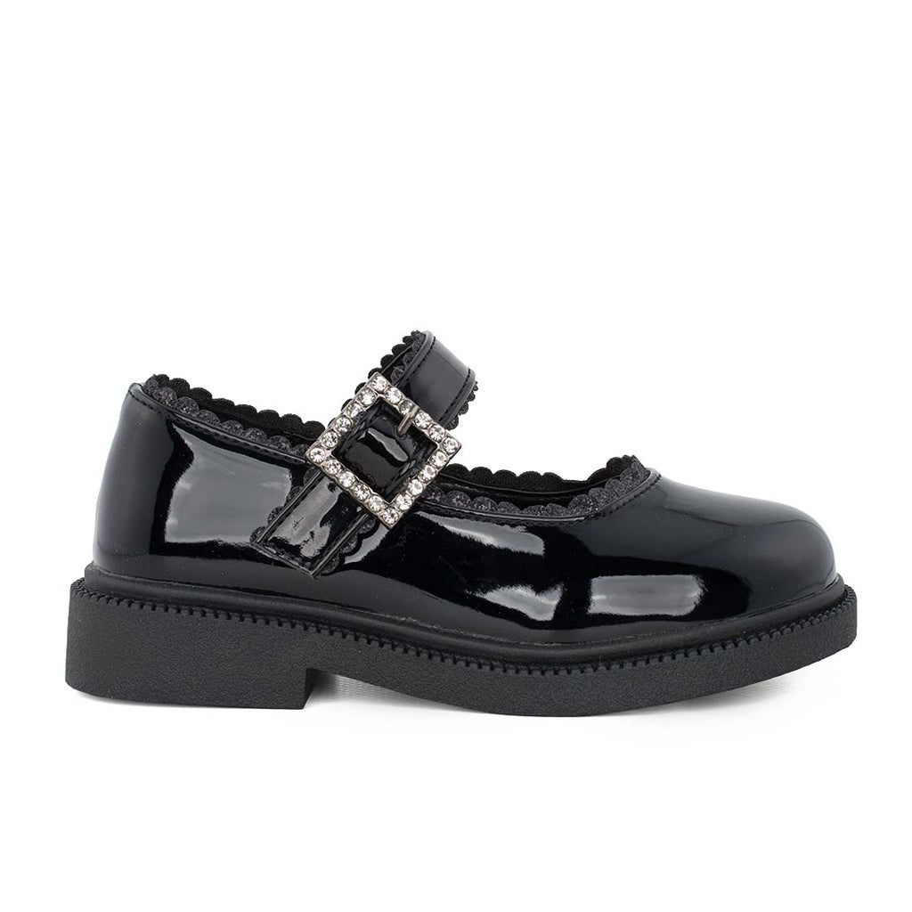 Exe XA7008102007 Μπαρέτα Loafers για κορίτσι σε οικολογικό δέρμα Μαύρη