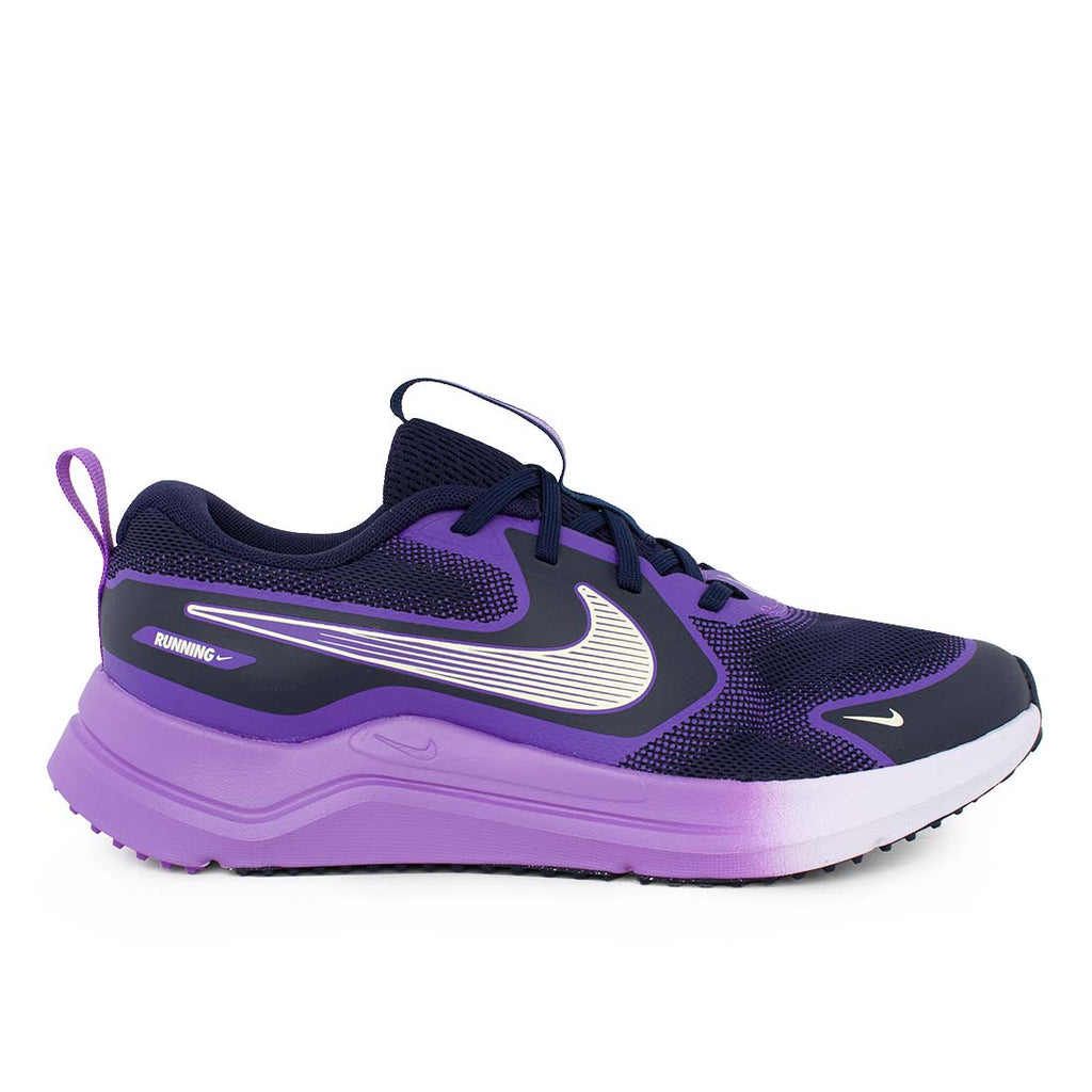 Nike IQ9861 402 Αθλητικό για κορίτσι σε συνθετικό υλικό και ύφασμα Βιολετί/Μπλε-Μωβ