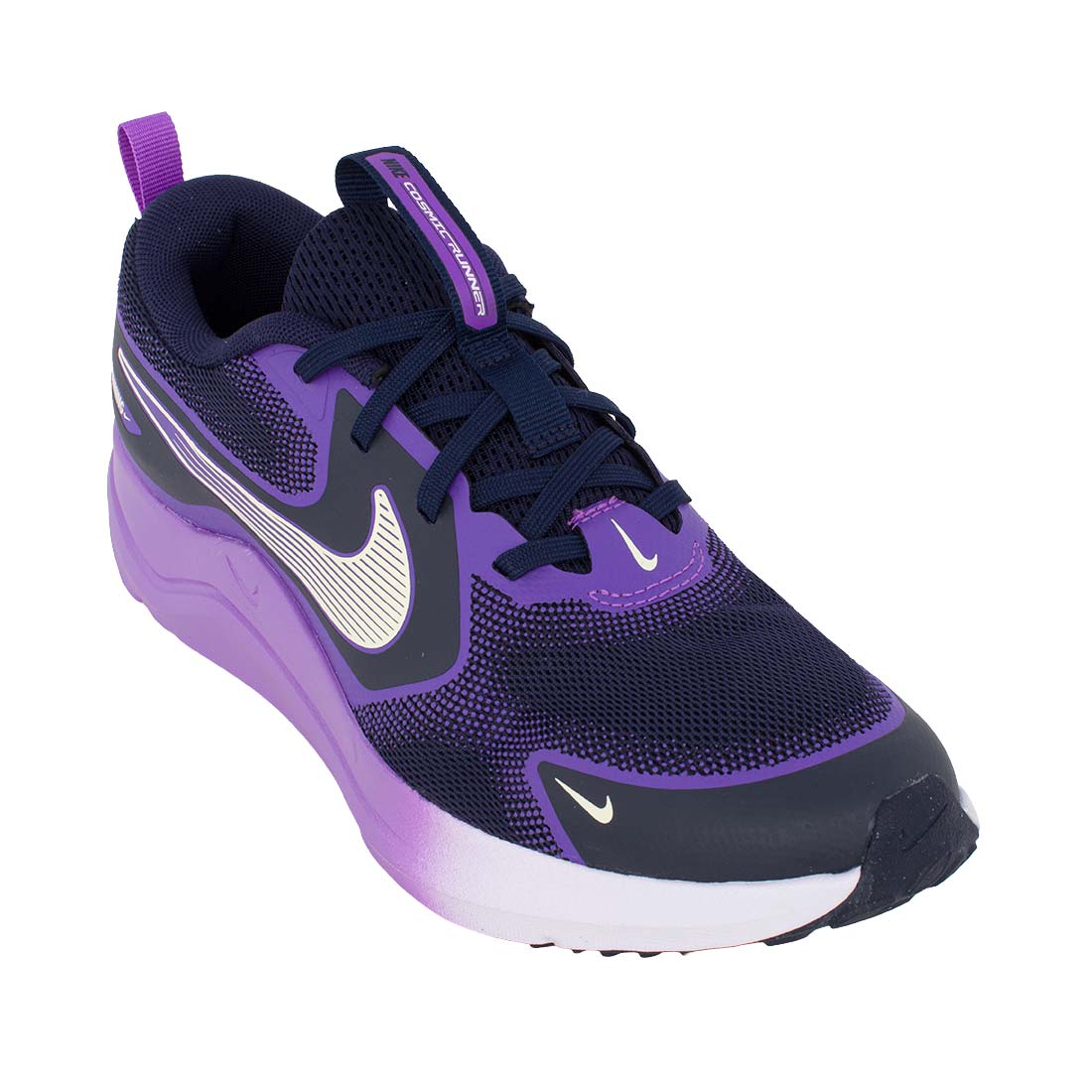 Nike IQ9861 402 Αθλητικό για κορίτσι σε συνθετικό υλικό και ύφασμα Βιολετί/Μπλε-Μωβ