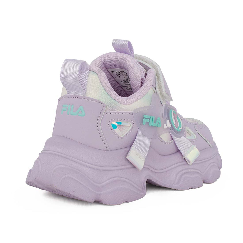 Fila Musha 3 Memory Velcro 7YF61003-800 Αθλητικό για κορίτσι σε συνθετικό υλικό Μωβ