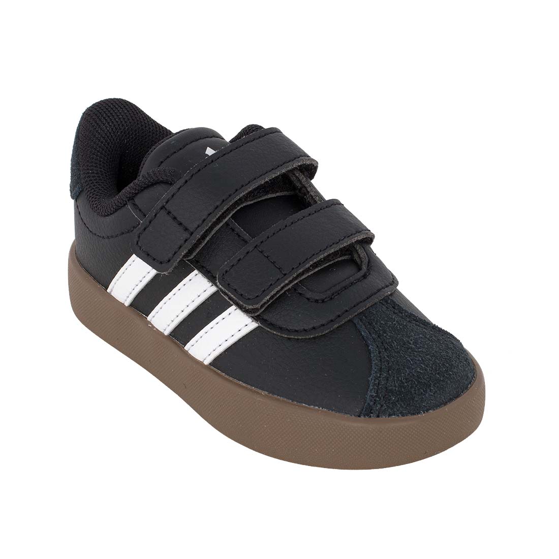 Adidas VL COURT 3.0 CFI ID9156 Sneakers για αγόρι σε συνθετικό υλικό Μαύρο